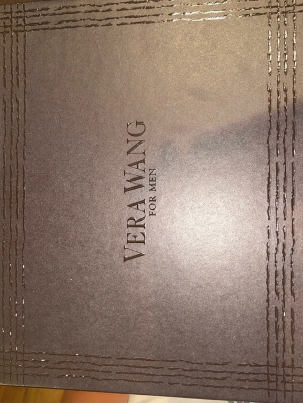 Vera Wang For Men Grooming Set in Rich Brown